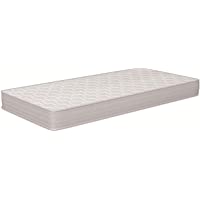 NATURALIA - Colchón Cuna Baby Memory visco- Talla 117x57cm- Color Blanco-Gris